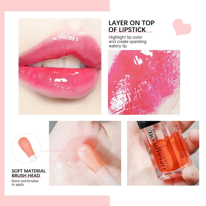 Moisturizing lip balm, care for the lips, tint for plumping